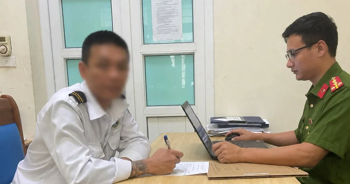 Danh tính bảo vệ hành hung shipper trong Khu đô thị Louis City Hoàng Mai