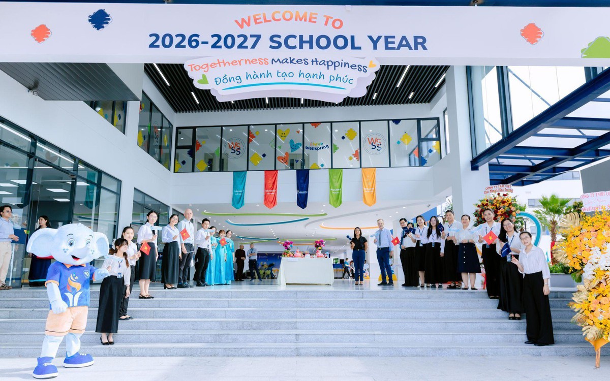 Wellspring Saigon South chính thức khai trương, chào đón năm học 2026-2027