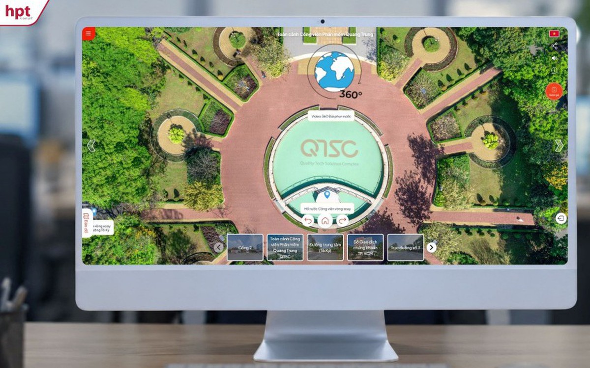 HPT đưa công nghệ số hóa không gian 3D vào thực tiễn