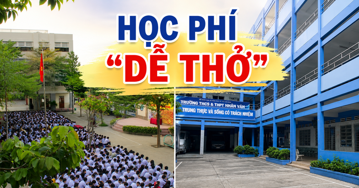 Học phí từ 1,8 đến 3 triệu đồng đã có thể theo học tại những trường tư thục này ở TP.HCM: Chi phí dễ thở, chất lượng thế nào?