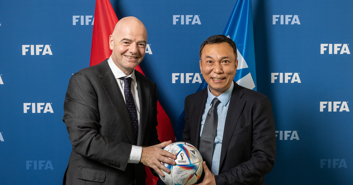 Chủ tịch FIFA Gianni Infantino tới Hà Nội dự kh...