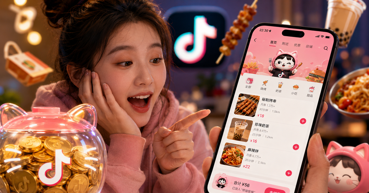 Douyin làm app đặt đồ ăn không giao hàng: Chiêu...