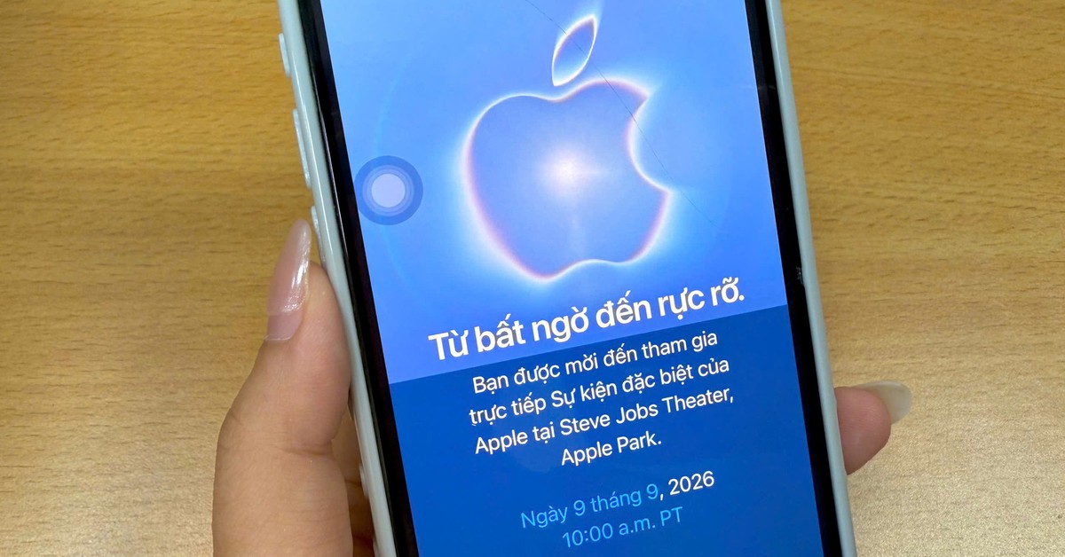 Apple gửi thư mời, ấn định ngày ra mắt iPhone 18