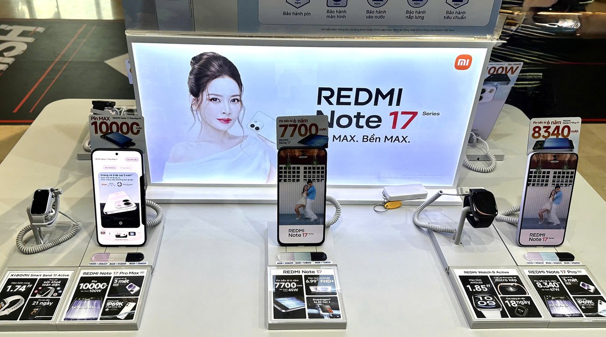 Xiaomi ra mắt Redmi Note 17 Series: Pin cực "trâu" lên đến 10.000 mAh, lớn nhất trong số các mẫu mang tên "Note", nhưng thế thôi liệu có đủ?