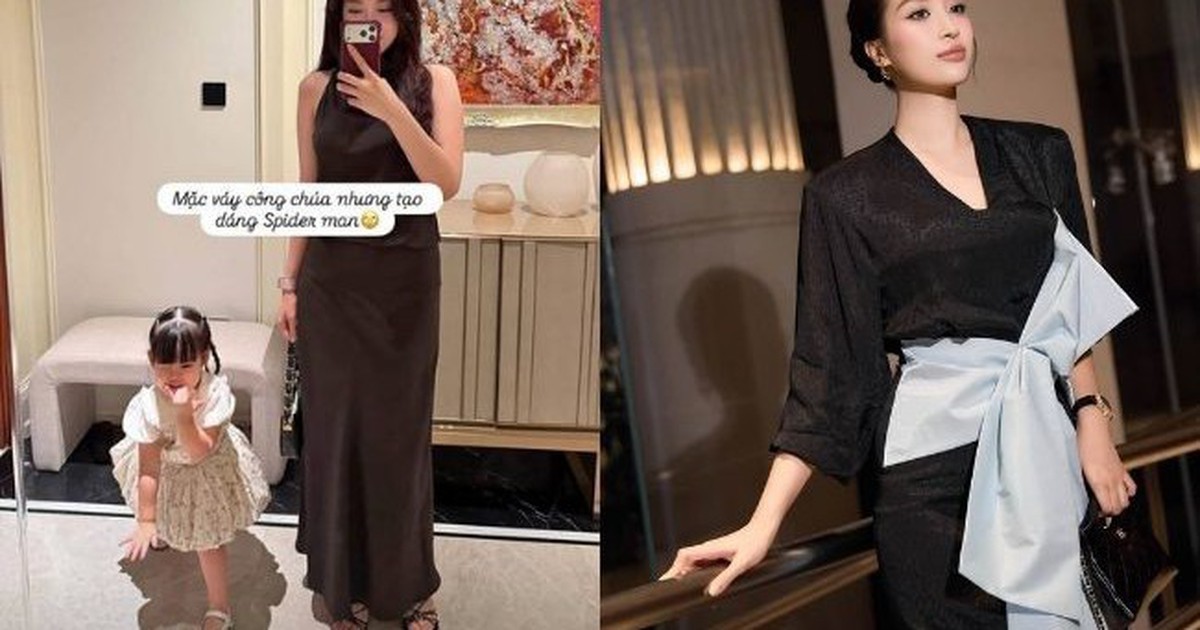 Hoa hậu Đỗ Mỹ Linh gây chú ý khi khoe khoảnh khắc tinh nghịch của ái nữ nhà Chủ tịch CLB Hà Nội trong biệt thự đất vàng 6 tầng bề thế