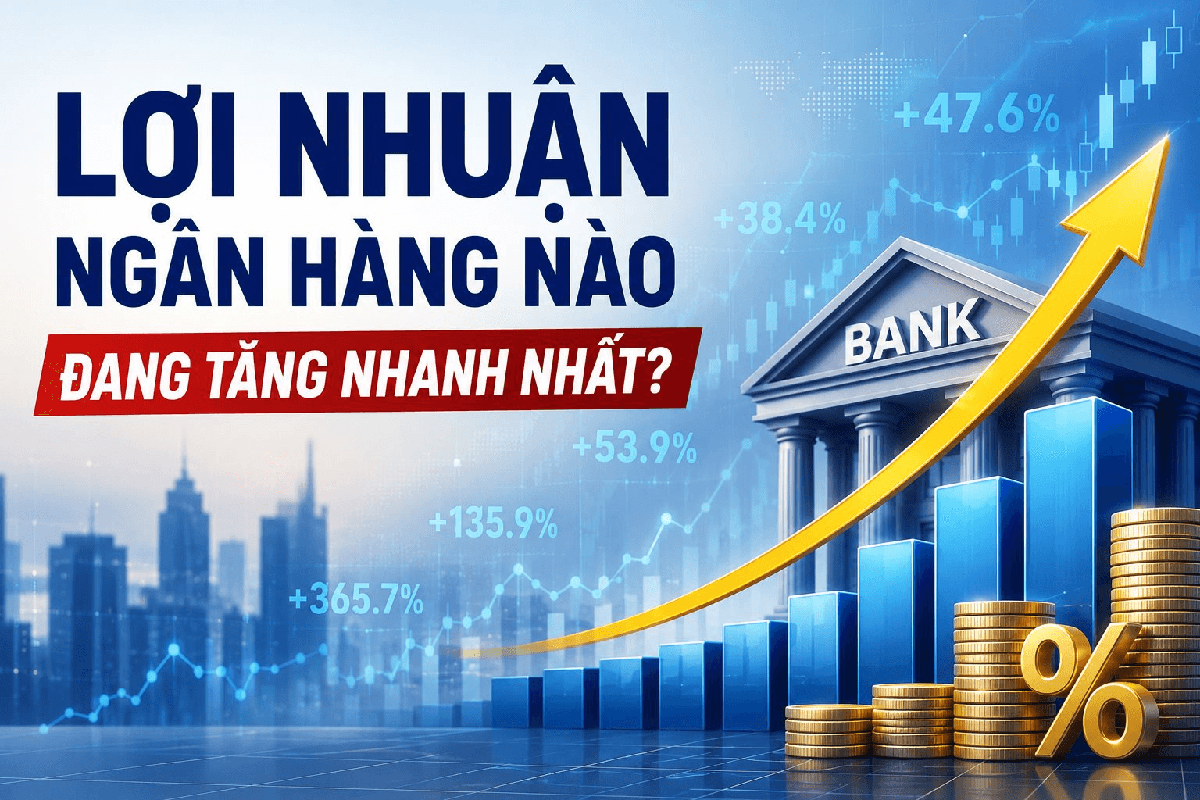 Những ngân hàng đang tăng trưởng lợi nhuận nhan...