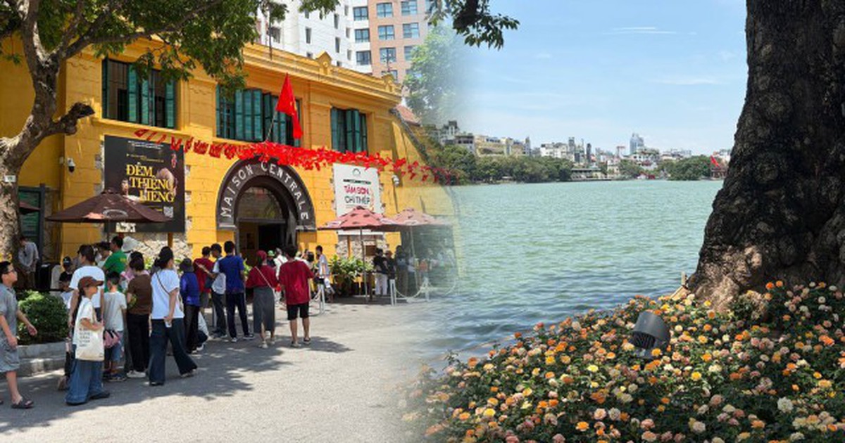 Giới trẻ Hà Nội đội nắng xếp hàng tham quan Di tích Nhà tù Hoả Lò; Hồ Gươm biến thành studio ngoài trời trong kỳ nghỉ 2/9