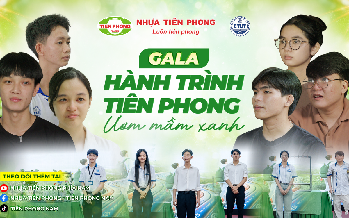 Tiền Phong Nam tiếp sức 6 sinh viên Trường Đại học Kỹ thuật - Công nghệ Cần Thơ với 150 triệu đồng học bổng