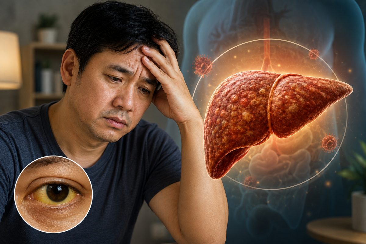 Bác sĩ cảnh báo: 5 DẤU HIỆU ở mắt cho thấy gan đang có vấn đề, nhiều người lại tưởng do thay đổi thời tiết