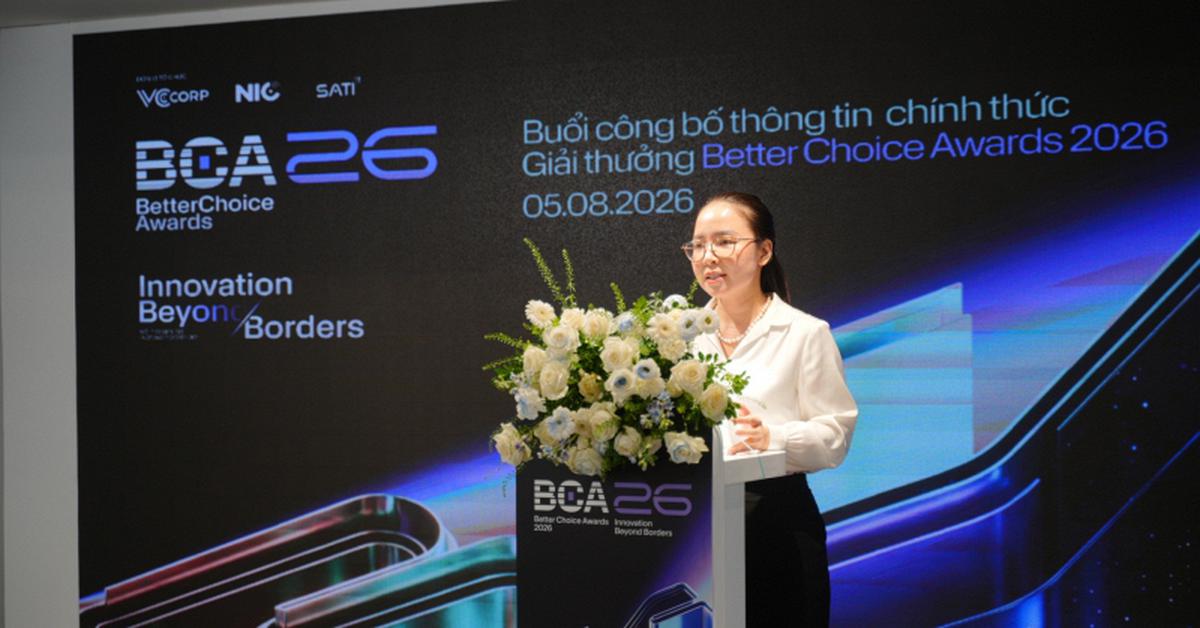 "Đổi mới sáng tạo phải được ghi nhận": Cơ quan quản lý định vị tầm vóc Better Choice Awards