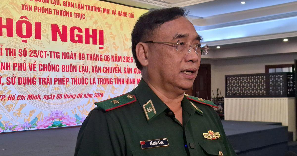 Tướng Biên phòng kể chuyện "bắt" thuốc lá lậu c...