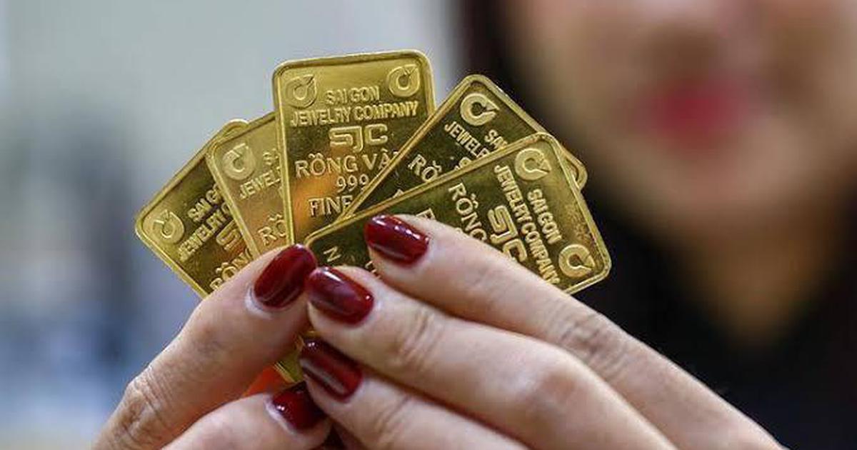 Giá vàng lên mức cao nhất trong 2 tuần