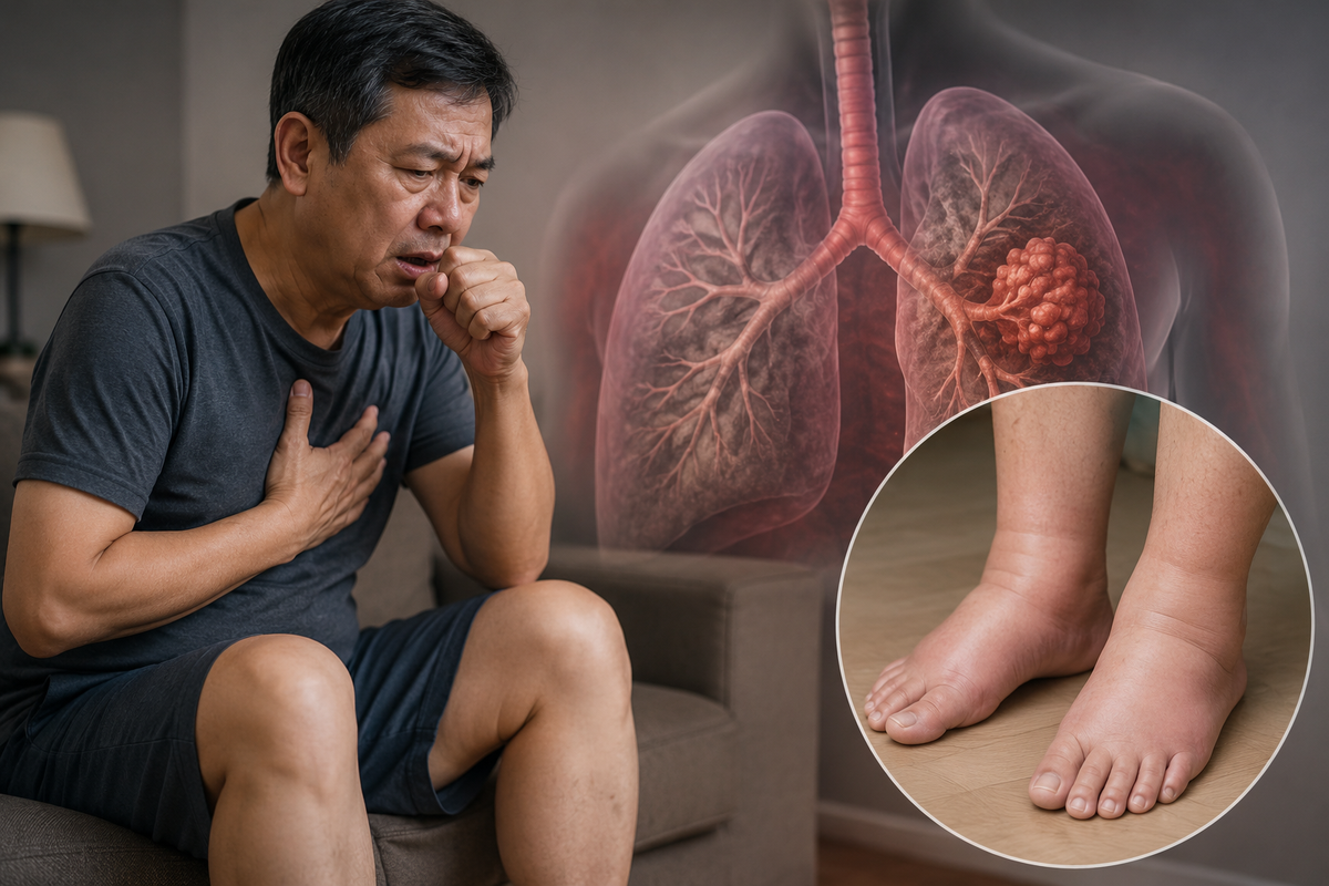 Bác sĩ cảnh báo, 4 BẤT THƯỜNG cảnh báo ung thư phổi: Nhiều người dễ bỏ qua vì tưởng chỉ là bệnh vặt