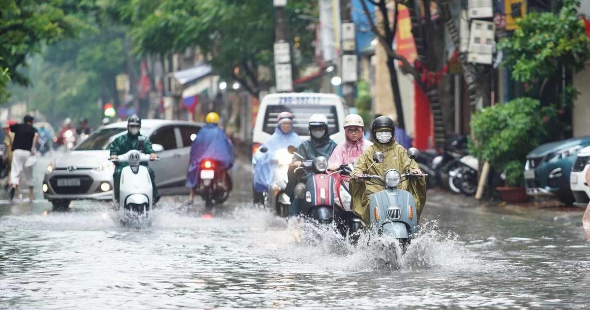Miền Bắc bước vào đợt mưa rất lớn, có nơi vượt 500mm