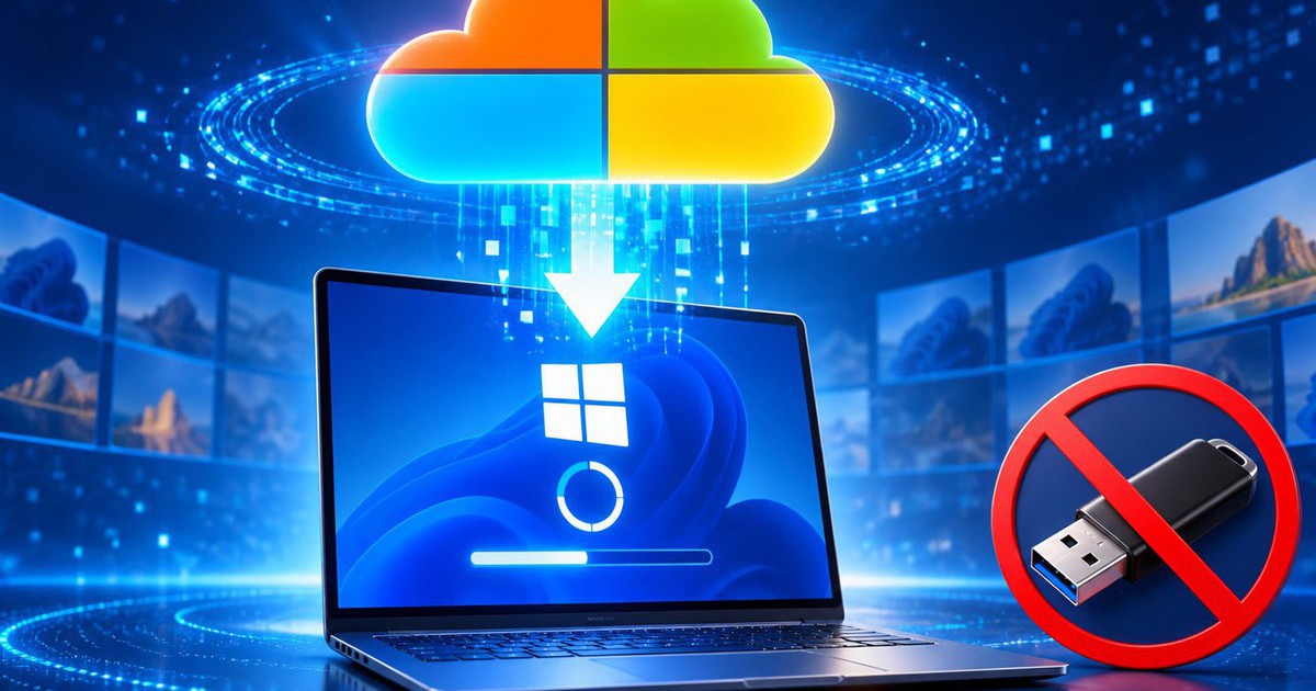 Windows 11 sắp có thể tự “hồi sinh” từ đám mây, máy lỗi nặng cũng không cần USB cài lại