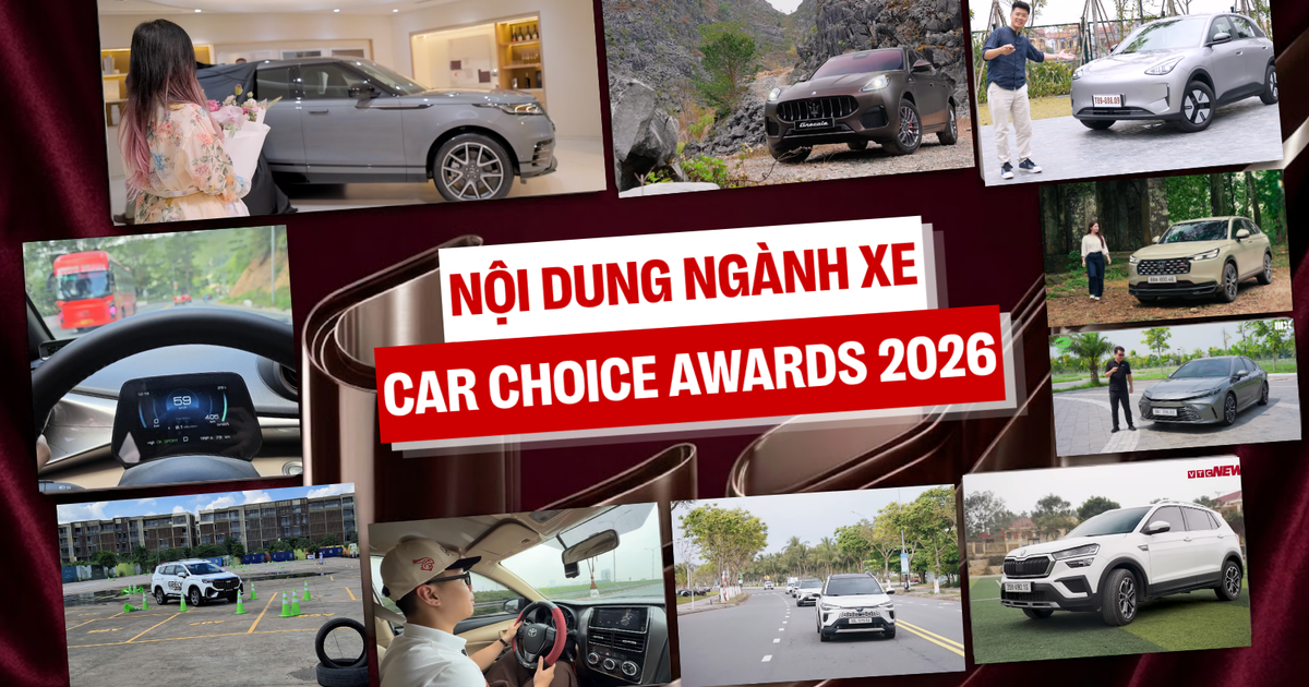 Đi tìm 5 nội dung ngành xe đáng chú ý trong năm tại Car Choice Awards 2026