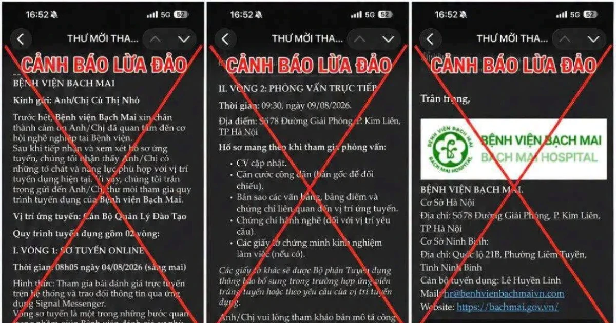 Bệnh viện Bạch Mai cảnh báo các chiêu lừa đảo nhắm vào người bệnh và thân nhân