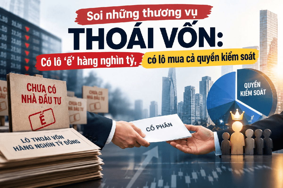 Từ vụ SCIC muốn bán hết vốn Seaprodex: Nhìn lại các thương vụ thoái vốn, có lô “ế”, có lô mua quyền kiểm soát