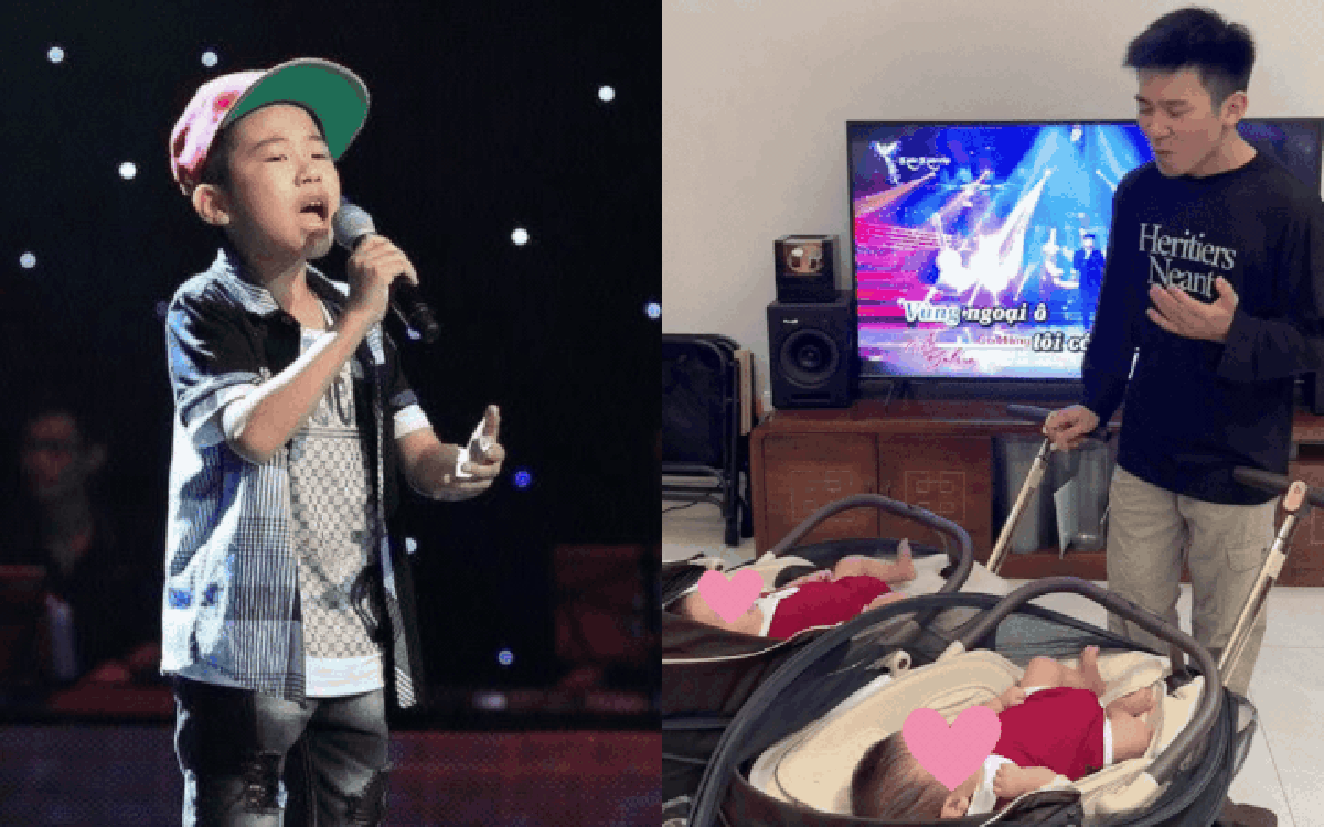 Bố trẻ hát ru con chất giọng được ví như Quang Lê, bất ngờ với hình ảnh hơn 10 năm trước