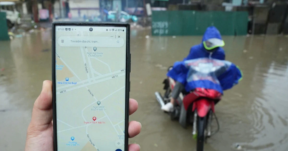 Mưa lớn gây ngập khắp nơi, "Bản đồ mưa ngập" của Hà Nội vừa ra mắt đã tê liệt