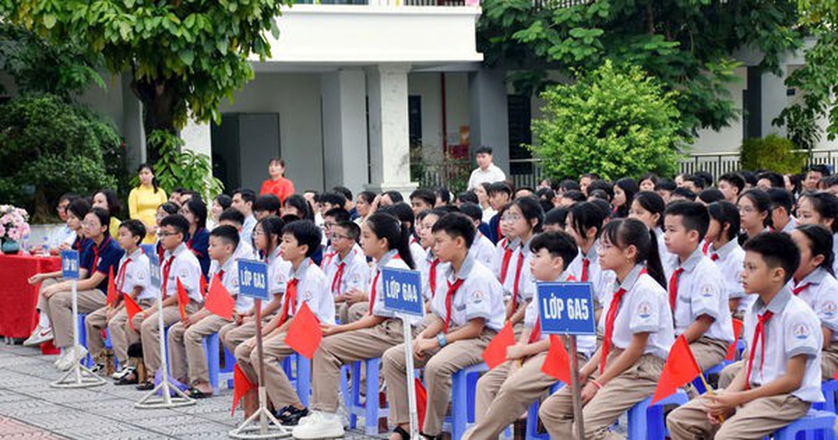 Hà Nội: Học phí trường công lập chất lượng cao từ hơn 1,5 đến 5 triệu đồng/tháng