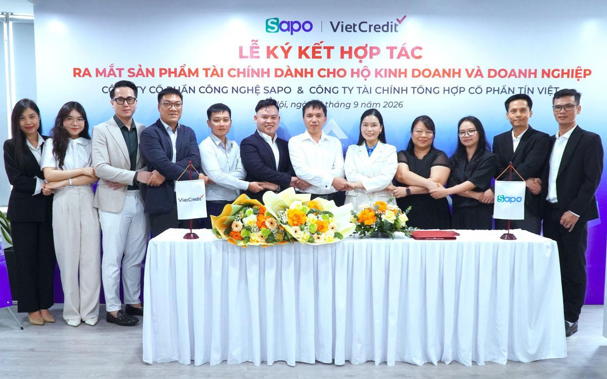 VietCredit hợp tác với Sapo: Tháo gỡ điểm nghẽn dòng tiền cho doanh nghiệp