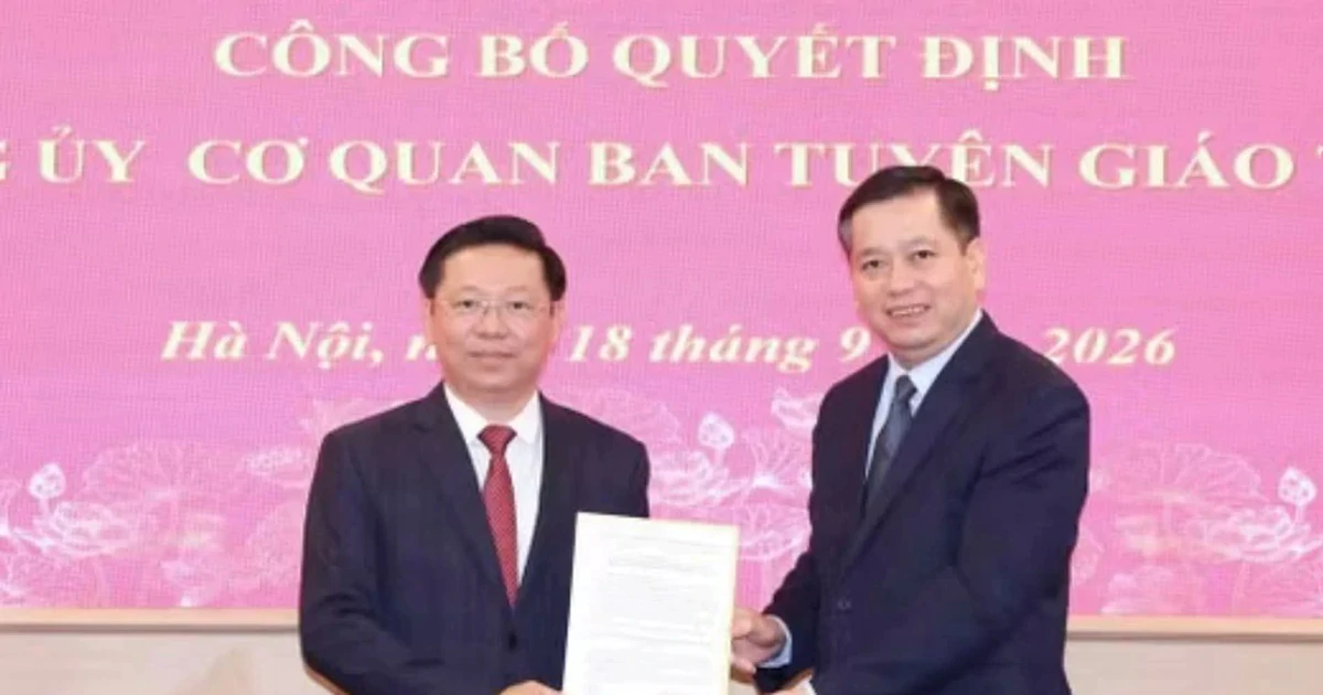Ông Trần Thanh Lâm giữ chức Bí thư Đảng ủy cơ quan Ban Tuyên giáo Trung ương