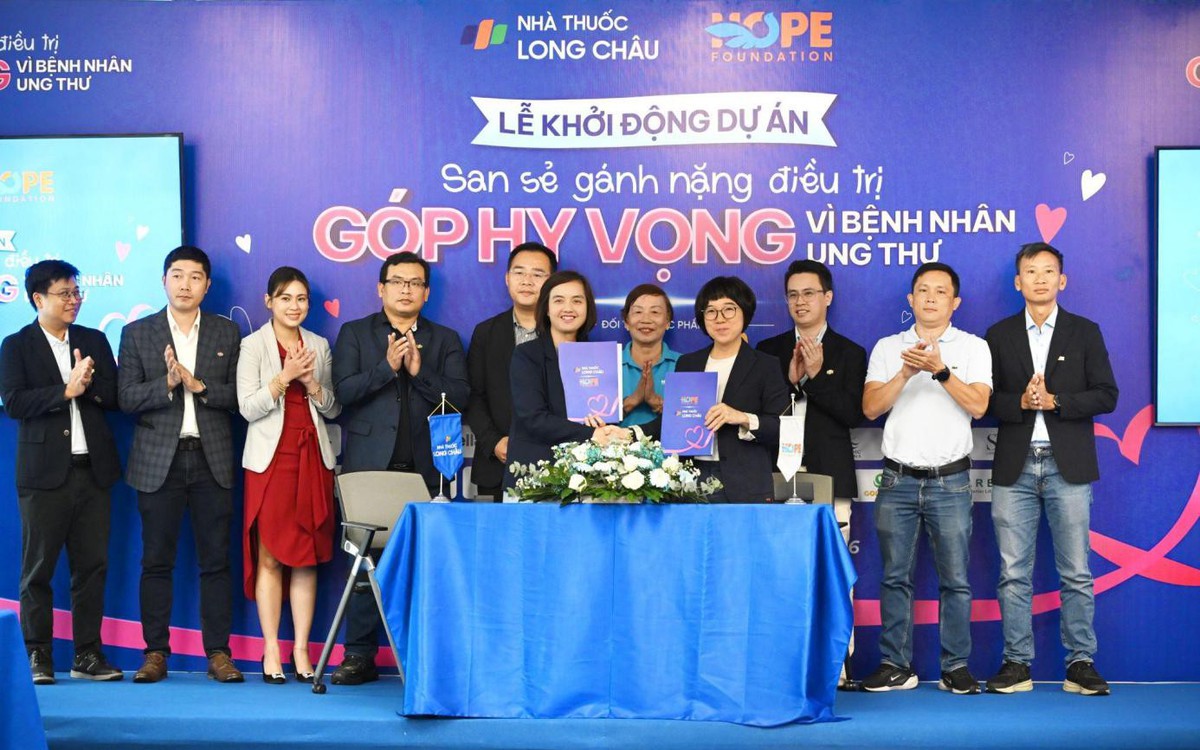 Long Châu cùng Quỹ Hope và các hãng dược chung ...