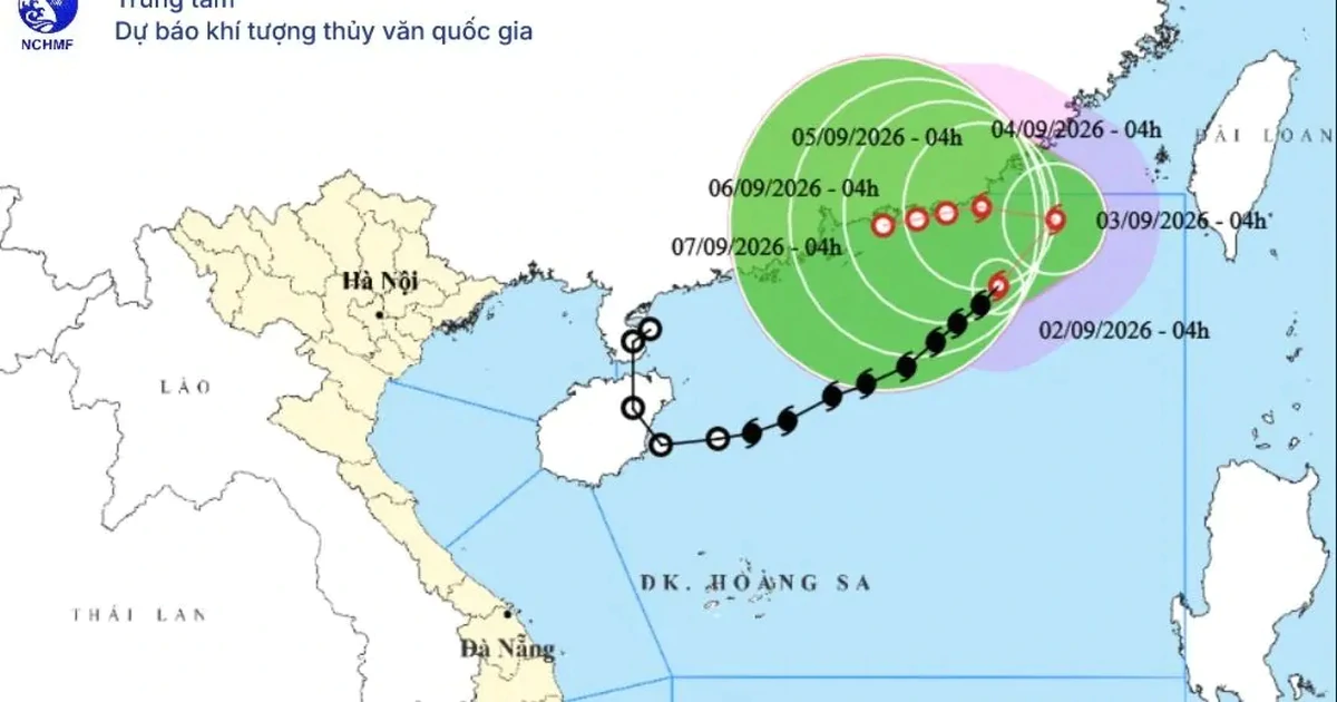 Bão số 5 chưa vào đất liền nhưng gây nắng nóng ở Bắc bộ, Trung bộ