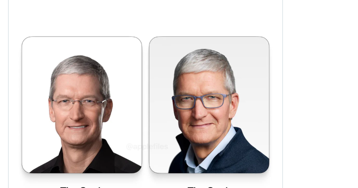 Apple công bố Tim Cook nhận vị trí mới, nhưng mọi người chỉ chú ý đến tấm ảnh thẻ