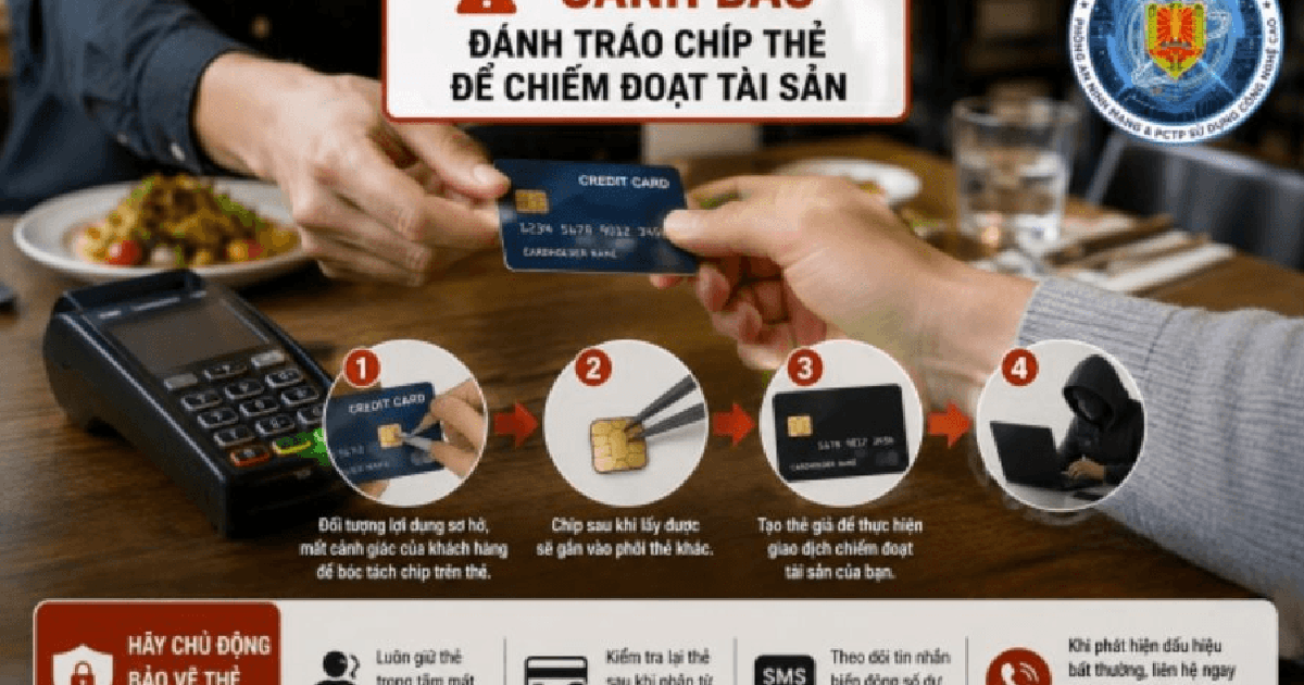 Công an cảnh báo thủ đoạn lừa đảo mới liên quan đến thẻ ngân hàng