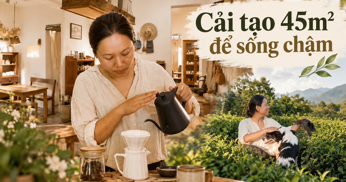 Người phụ nữ 37 tuổi cải tạo căn hộ 45m² thành nơi ai cũng muốn ghé: Không điều hòa, ít dùng điện thoại, đồ cũ cũng thành đẹp