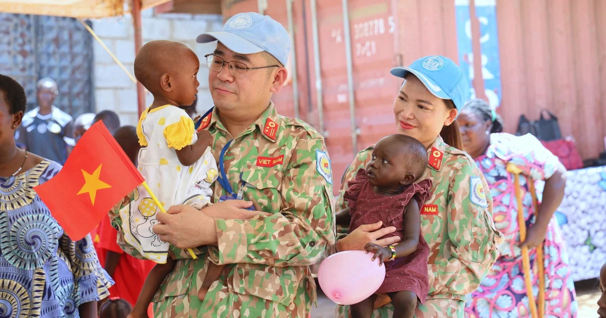 Nghĩa cử đặc biệt của người lính Việt Nam trước ngày rời Nam Sudan