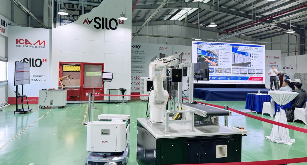 Hệ sinh thái Kho thông minh RTC - ICAM: Cú bắt tay chiến lược nâng tầm Logistics nội bộ tại Việt Nam