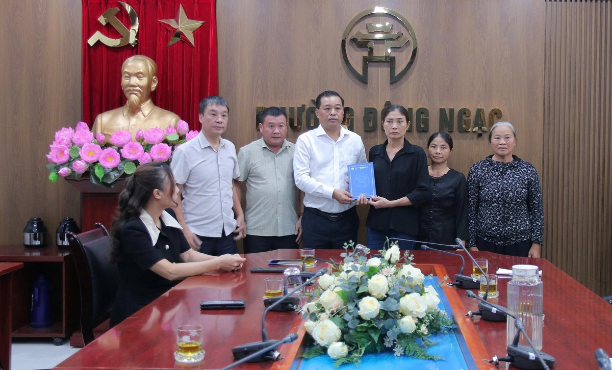 Hà Nội: Hỗ trợ 32,5 triệu đồng đối với gia đình nạn nhân vụ việc nam sinh bị ngã xuống cống tử vong