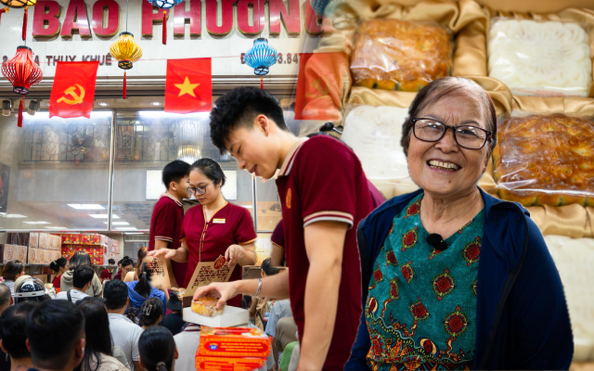 Chờ 1 tiếng mua bánh Trung thu Bảo Phương, bà c...