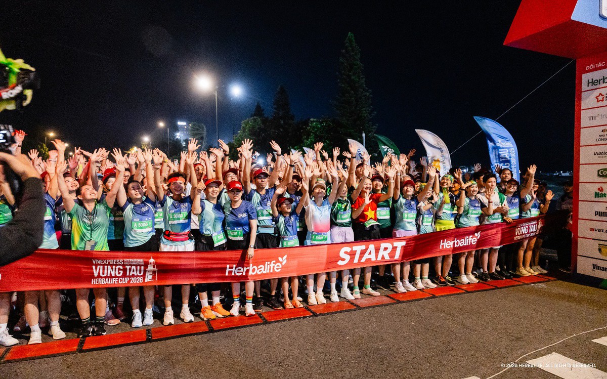 Herbalife Việt Nam đồng hành cùng hơn 7.000 vận động viên tại VnExpress Marathon Nghệ An 2026