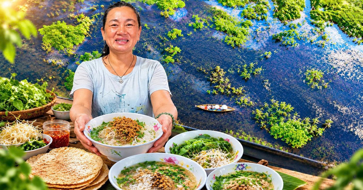 Tô bún 10.000 đồng ăm ắp thịt tôm cua ở tỉnh có ‘điểm đến hấp dẫn nhất thế giới’