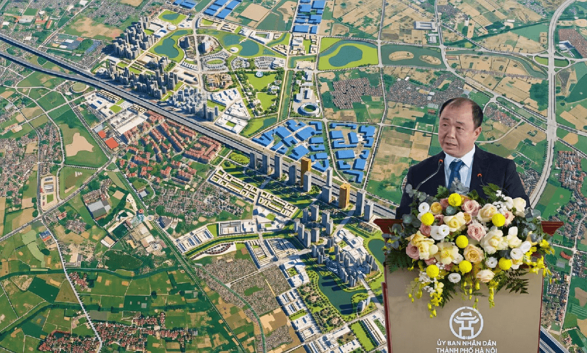 Doanh nghiệp của đại gia Khoa "khàn" được giao 273ha đất làm khu đô thị đa mục tiêu tại Hà Nội