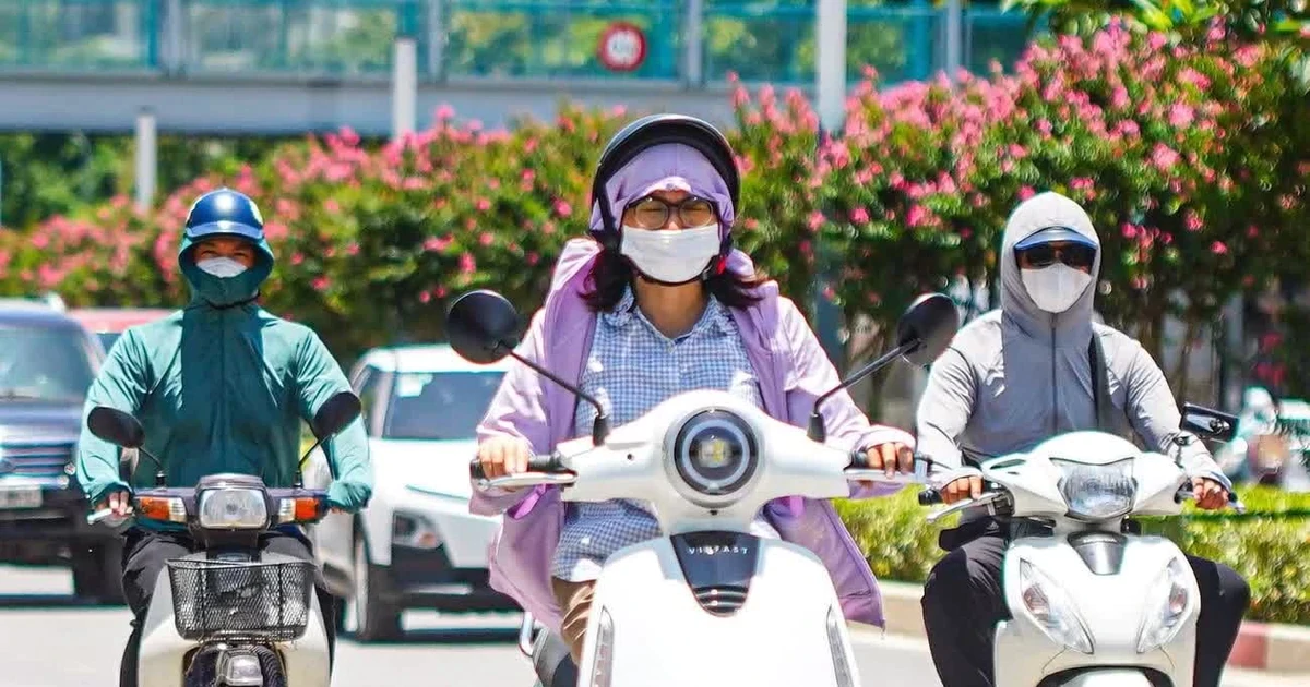 Miền Bắc tăng nhiệt trước khi đón mưa dông