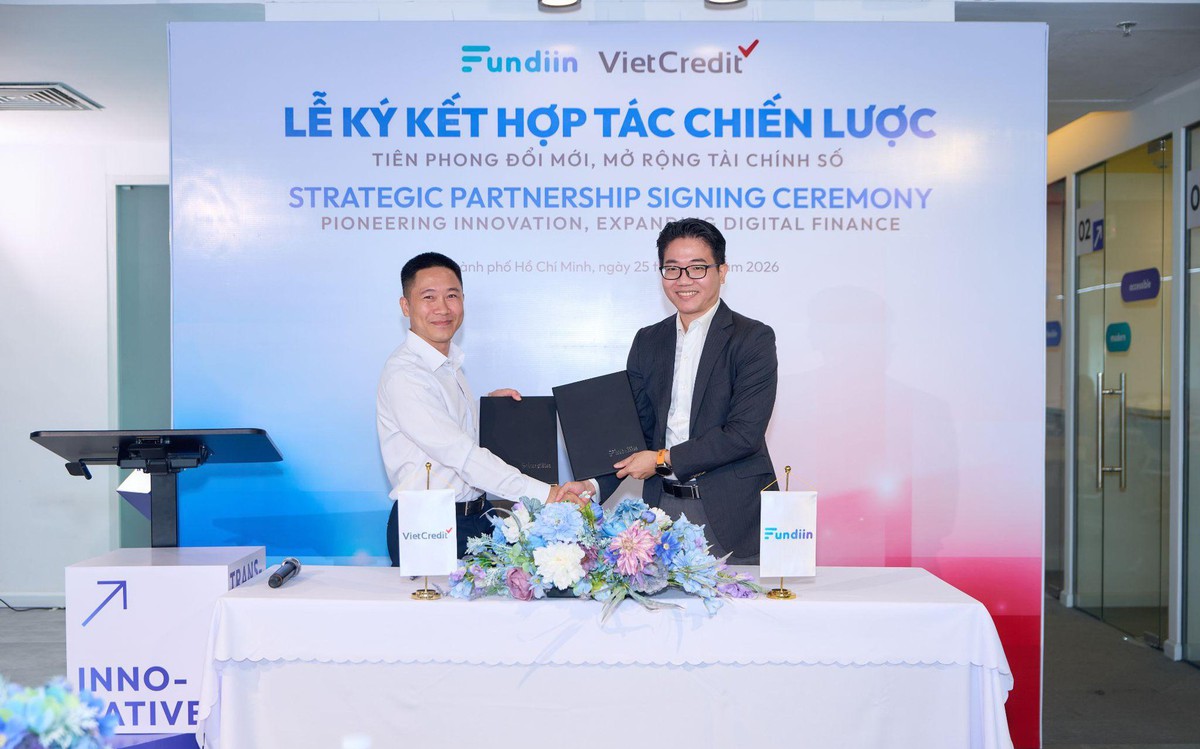 VietCredit và Fundiin ký kết hợp tác, ra mắt sản phẩm vay tiêu dùng dành cho khách hàng cá nhân