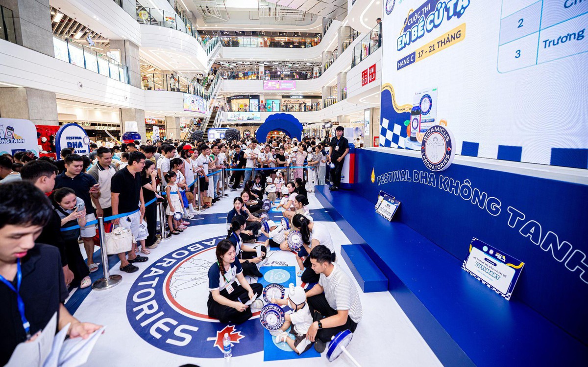Giải đấu "Em bé cử tạ" khuấy đảo Festival BioAmicus DHA Không Tanh Đà Nẵng 2026