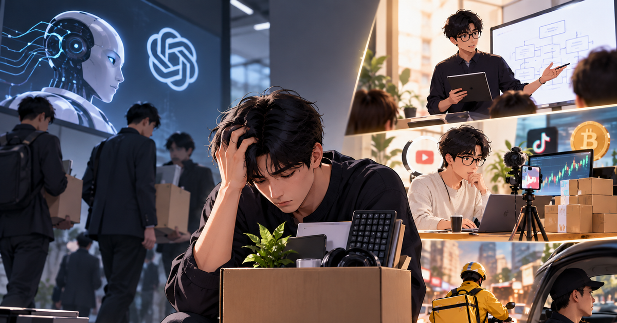 Lập trình viên lương cao bị "mời nghỉ" hàng loạt vì AI: Hot search Weibo hé lộ lộ trình mưu sinh mà dân công nghệ gọi là "ba môn phối hợp"