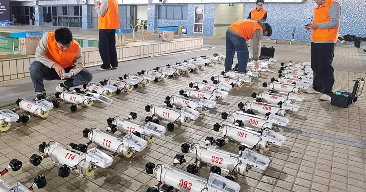 Phát hiện Trung Quốc thả đồng loạt 116 drone 5 kg xuống nước, di chuyển được 30 km suốt hơn 8 giờ, lập kỷ lục thế giới