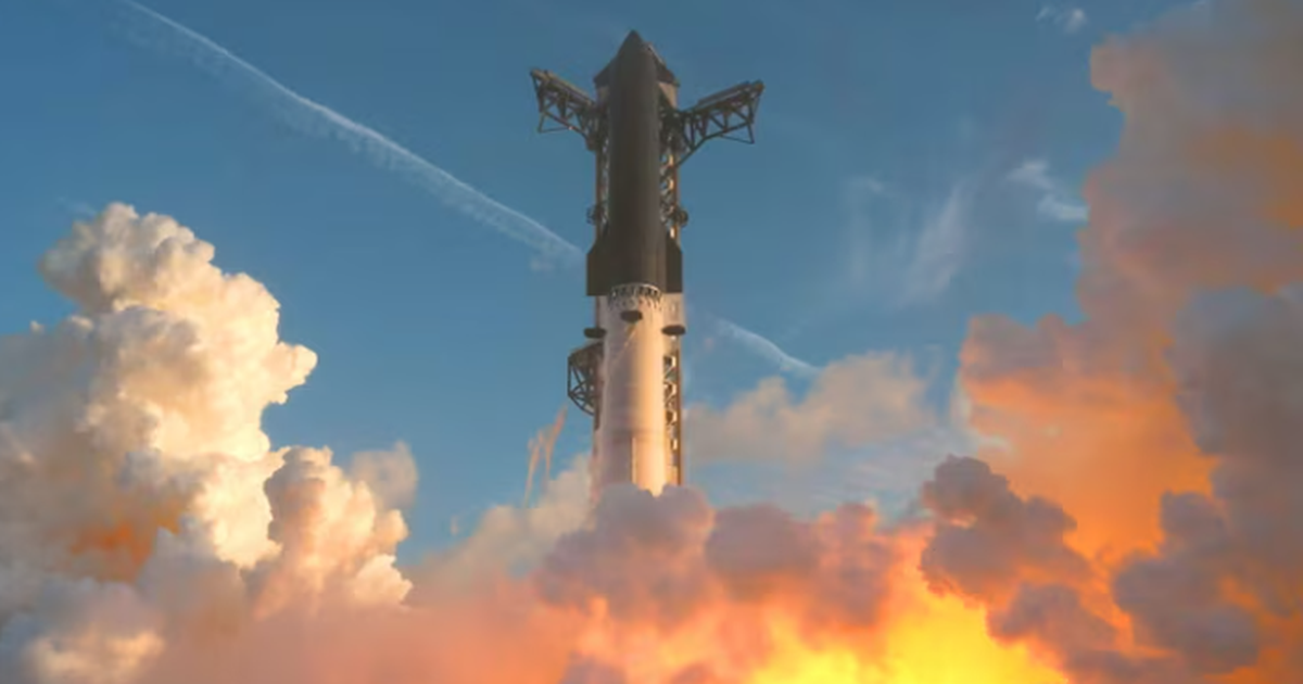 Tàu vũ trụ lớn nhất của tỷ phú Elon Musk lần đầu bay vào quỹ đạo, đáp xuống biển thành công
