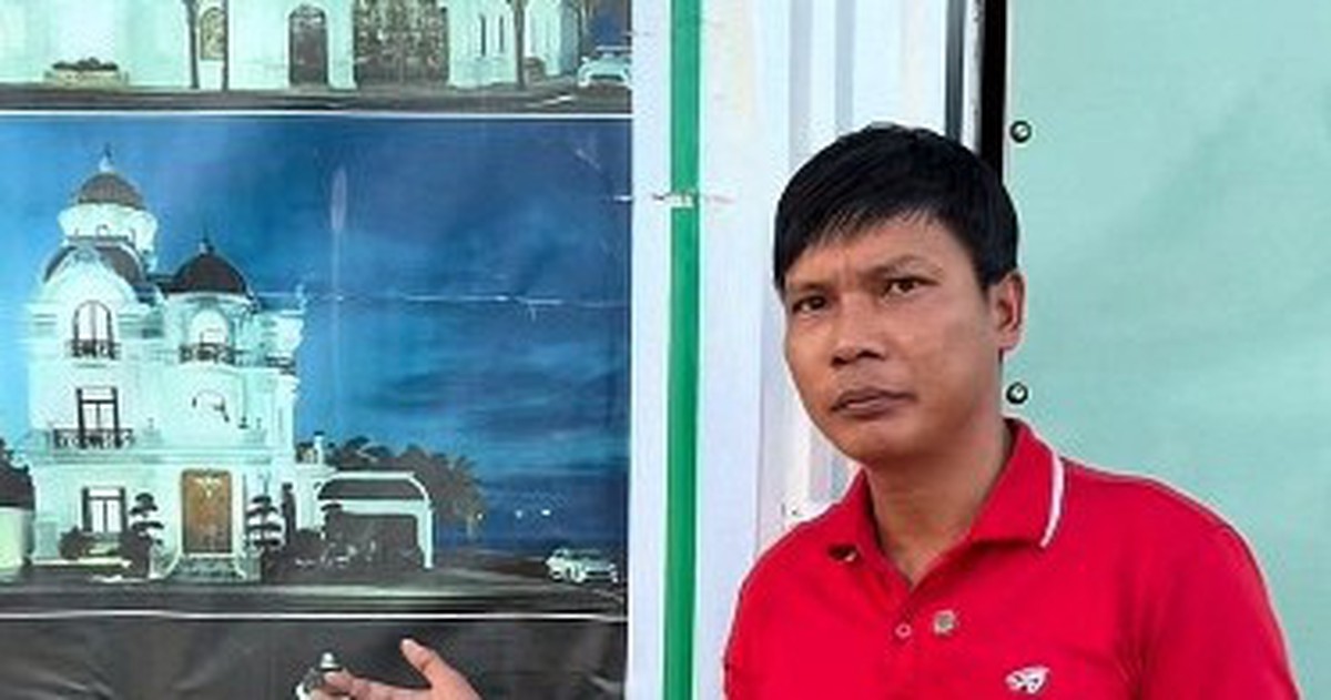 Thu nhập của thầy phụ hồ nổi tiếng nhất Việt Nam, đang xây biệt thự lâu đài gần 200m2 ở quê