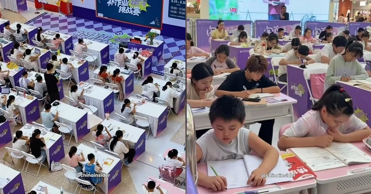 Chiêu hút khách lạ đời của trung tâm thương mại...