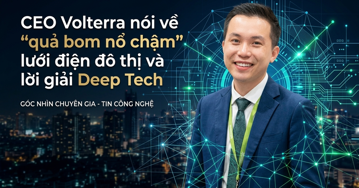 CEO Volterra nói về “quả bom nổ chậm" lưới điện...