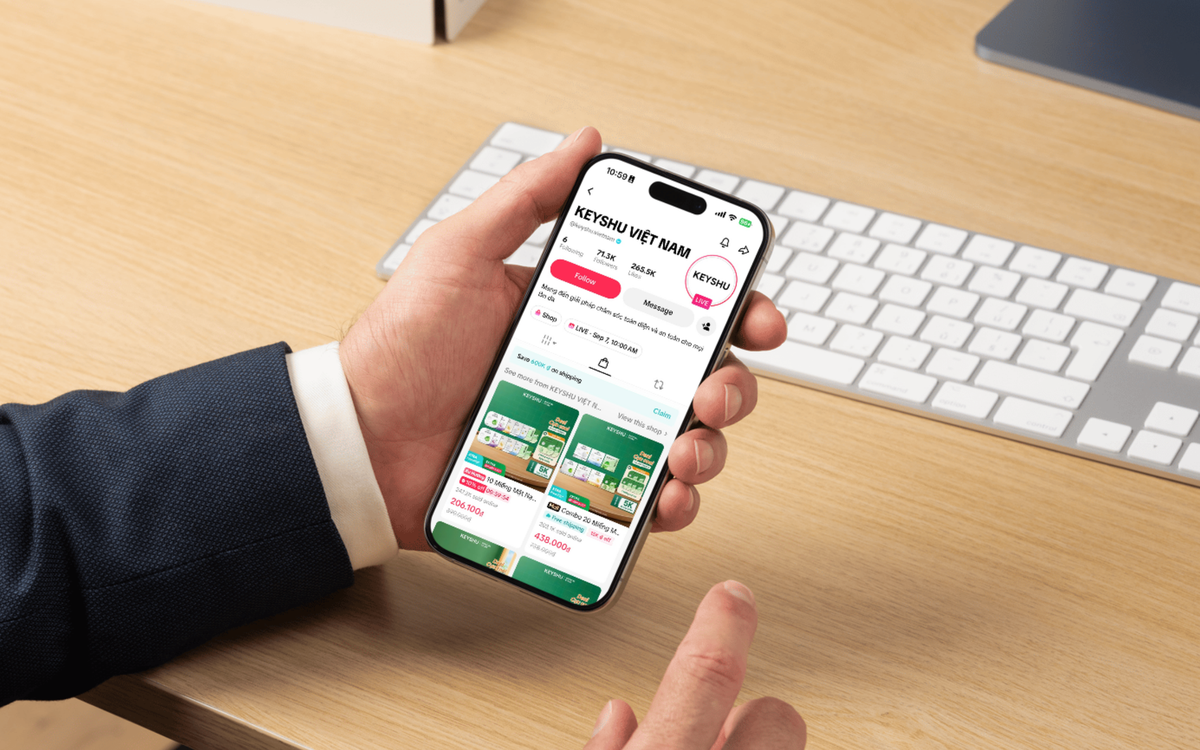 Bước ngoặt của thương hiệu mỹ phẩm Việt 2 năm tuổi với TikTok Shop