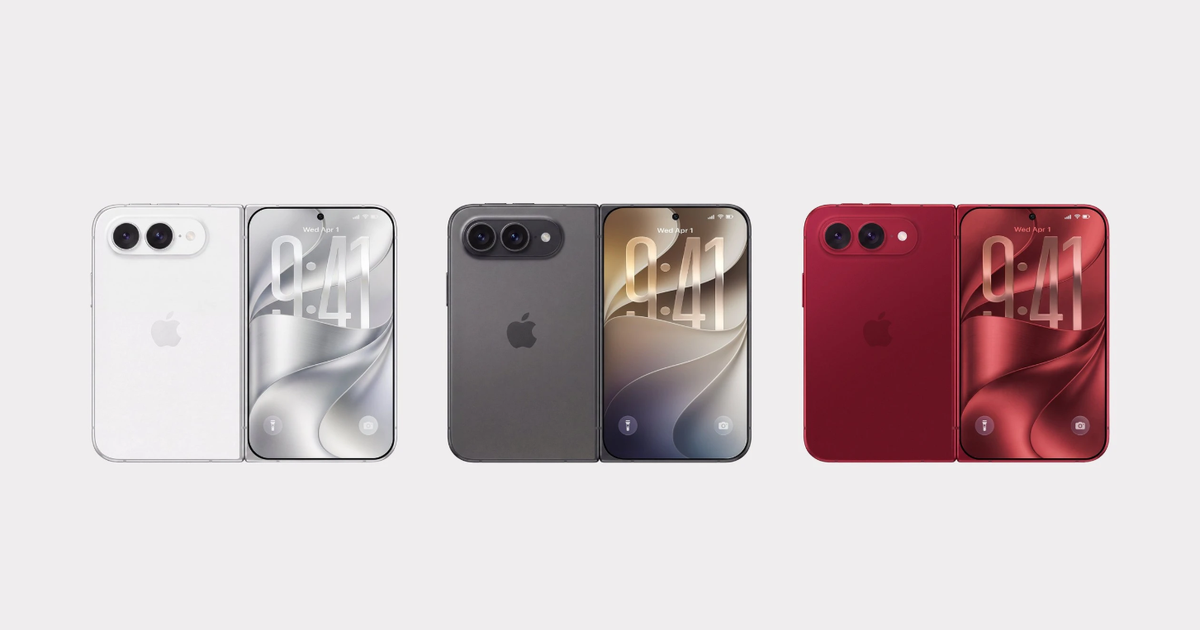 Rò rỉ hình ảnh thực tế của iPhone màn hình gập đầu tiên tại cửa hàng bán lẻ